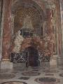51 St Peters Basilica 2 * Interesting sculpture inside St. Peter's Basilica * 600 x 800 * (211KB)